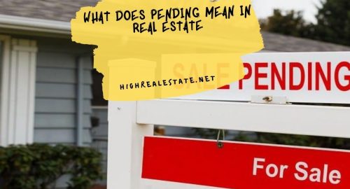 What Does Pending Mean in Real Estate